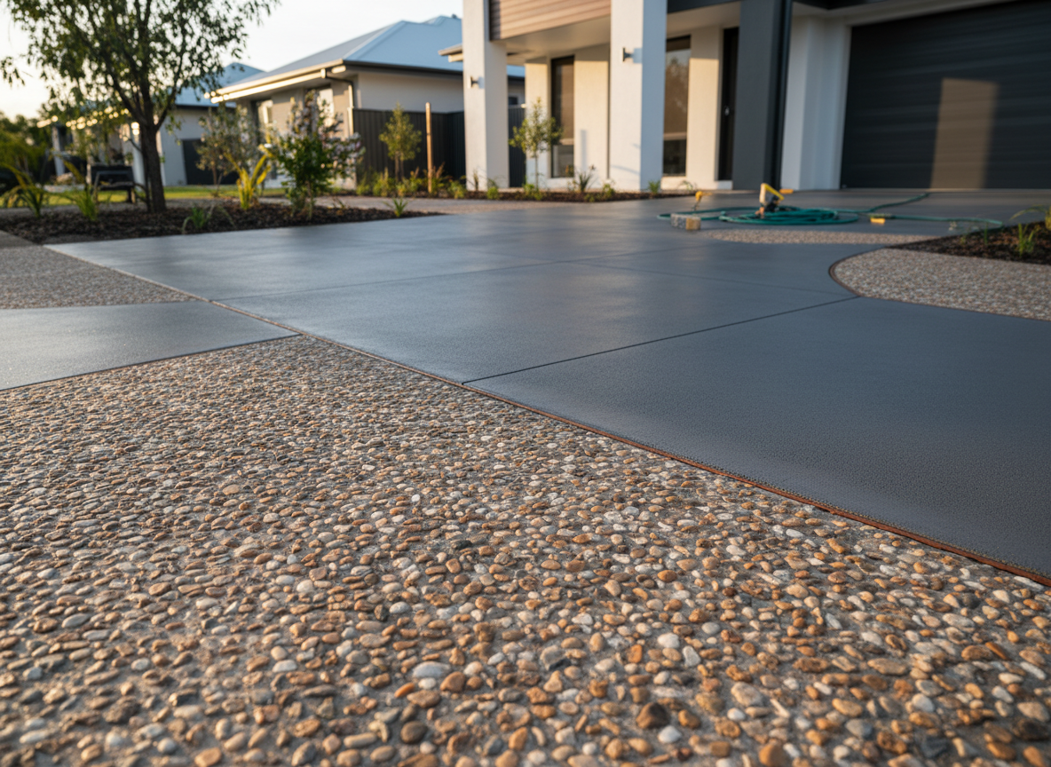 Exposed Aggregate and Decorative Concrete in Toowoomba